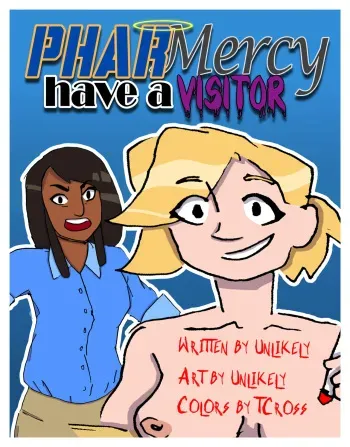 PharMercy have a Visitor manga cover