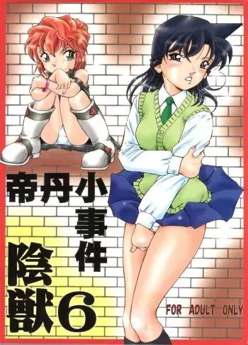 (SC41) [Takitate (Kantarou)] Injuu 6 Teitanko Jiken (Detective Conan) manga cover