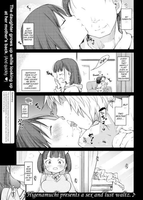 The Katsura Family's Mother-Daughter Relationship manga cover