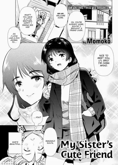 My Sister's Cute Friend manga cover