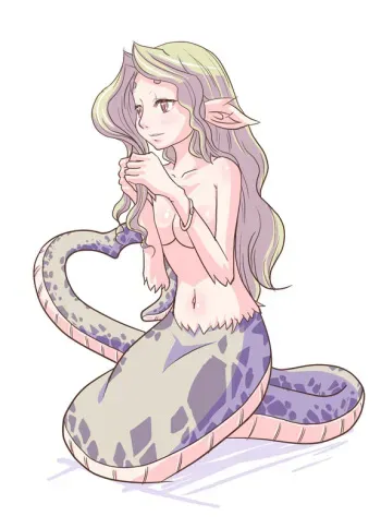 Monster girl manga cover