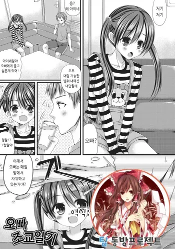 [Mukai Kiyoharu] Onii-chan Choukyou Nikki | Onii-chan training diary (COMIC L.Q.M ~Little Queen Mount~ Vol. 1) [Korean] [팀동방프로젝트] manga cover