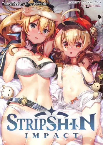 DATSUSHIN | Stripshin Impact manga cover
