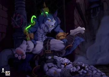 [Nexus] Warwick x Rengar Art Pack manga cover