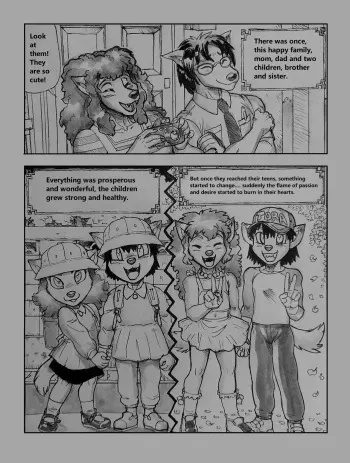 [Marian0] Dog Family's Incest Story manga cover