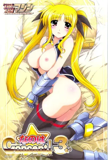 (C80) [TIMTIM Machine (Kazuma G-VERSION)] Nanoha Concept! 3 (Mahou Shoujo Lyrical Nanoha) manga cover
