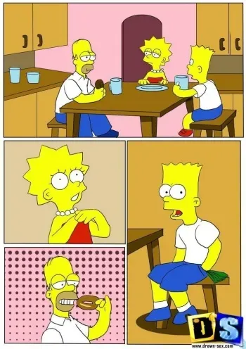 Lisa Simpsons [Little Whore] manga cover