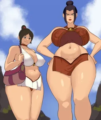 [CyberBoi] Azula & Ty Lee (Avatar the Last Airbender) manga cover