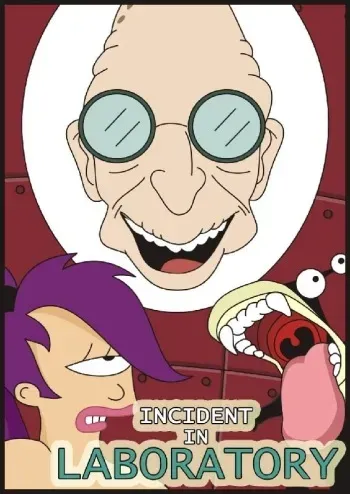 [Comics Toons] Incident In Laboratory (Futurama) manga cover