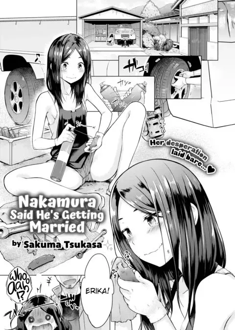 Nakamura Said He's Getting Married manga cover