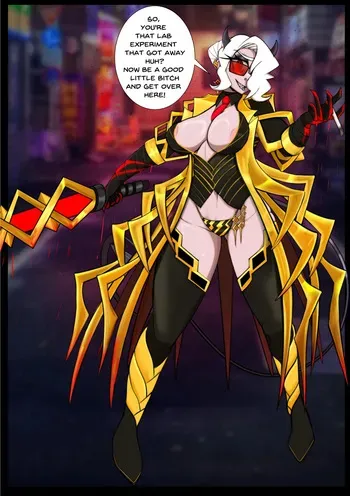 [ theeyeofmonitor ] zdrara and the fiend steed (helltaker) manga cover
