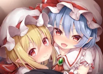 [Sorairo Len] Remilia Ojou-sama to Flan-chan no Okuchi Gohoushi (Touhou Project) manga cover