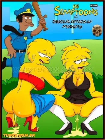 Obscene Attack on Modesty (The Simpsons) [WC | TF] - 31-english manga cover