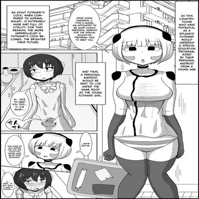 Dosukebe Android To Okonau Futanari Chinpo Eisai Kyouiku [Original] manga cover
