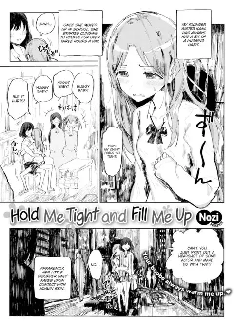 Hold Me Tight And Fill Me Up manga cover