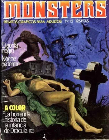 Monsters 12 (Spanish) manga cover