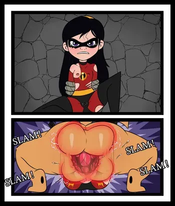 [CatInHeat (Sonic3)] Mrs. Katswell x Violet Parr manga cover