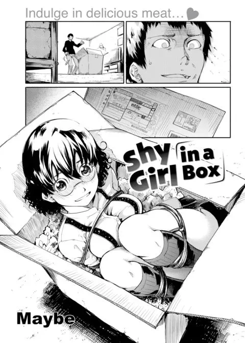 Shy Girl in a Box manga cover