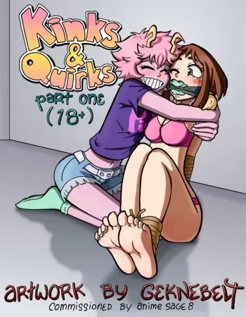[Geknebelt] Kinks & Quirks, Part One (Boku No Hero Academia) manga cover