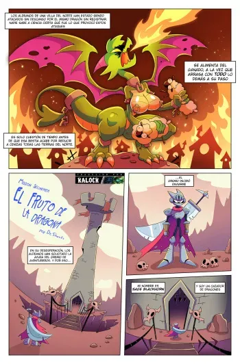 [BoobyQuest] El Fruto de la Dragona (En Progreso) (Spanish) [kalock] manga cover