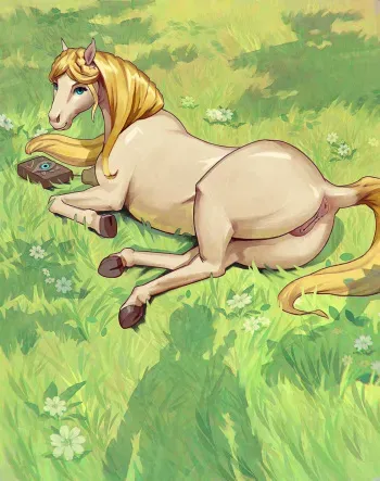 What If Zelda Was A Horse? manga cover