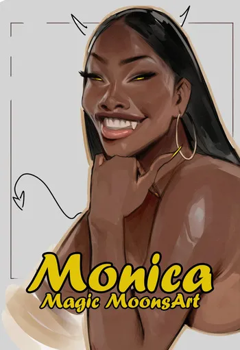 monica (magicmoonsarts) | UNCENSORED | Mega Pack manga cover