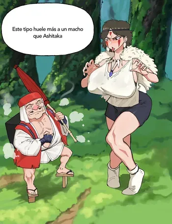 [Hotsaurus] mononoke hime (Princess Mononoke) [Español] manga cover