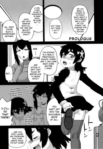 [Takatu] The Succubus Lady From Next Door Ch. 1-3 [Eng] {doujin-moe.us} manga cover
