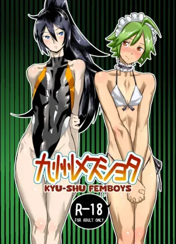 Kyu Shu femboys 1&2 manga cover