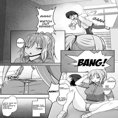 Kaidan Kara Ochite Sensei to Karada ga Irekawaru Ohanashi [Original] manga cover