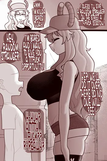[EKZ] Lucoa is Bored ZURI (Kobayashi-san Chi no Maid Dragon) manga cover