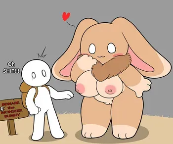 [TonyToran} Beware the Monster Bunny manga cover