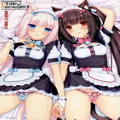 Cat Girls Threesome Full Color [Original] manga cover