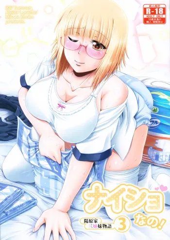 Naisho Nano!ke Sanshimai Monogatari- 3 manga cover
