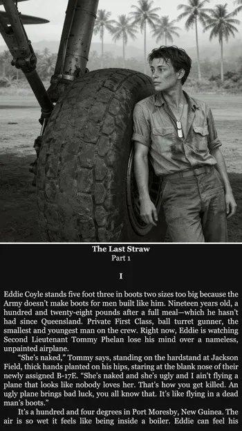 EMORY AHLBERG - THE LAST STRAW manga cover