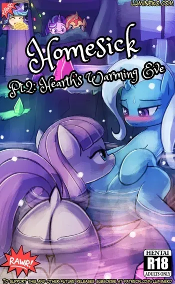 [Lumineko] Homesick Part 2 - Hearth's Warming Eve manga cover