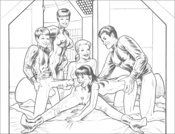 Space Family Robinson/Lost in Space (RYC) manga cover