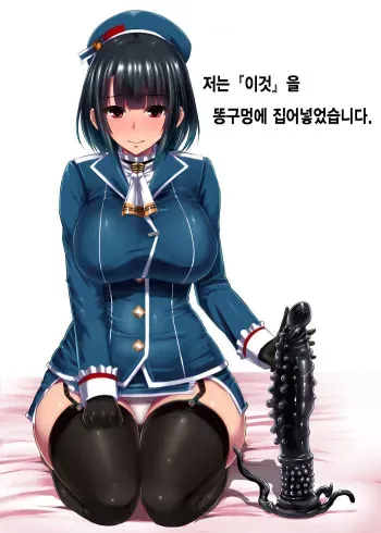 [Ishimuraya (Ishimura)] Watashi wa "Kore" o Oshiri ni Iremashita. (Kantai Collection -KanColle-) [Korean] [Digital] manga cover