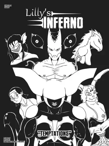 Lilly's Inferno - Issue 3 - Temptations manga cover