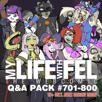 [Kenno Arkkan] My life with Fel Q&A Pack #701-800 manga cover