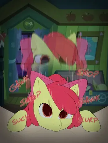 [sabron] Apple Bloom (My Little Pony) manga cover