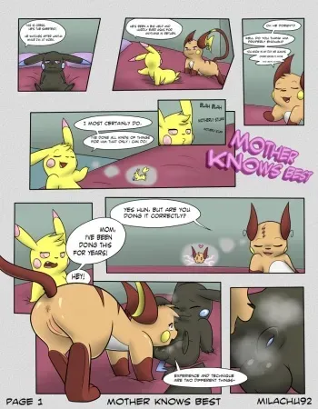 [Milachu92] Mother Knows Best manga cover