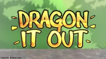 [oughta] spyro/elora dragon it out manga cover