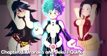 Chapter 3: Uraraka and Deku's Quirk manga cover