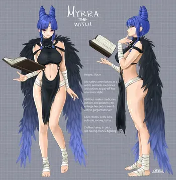 [chaesu] Myrra the Witch manga cover