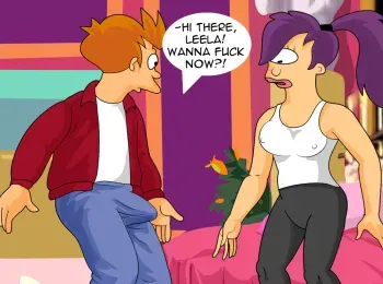 Unusual Fuck (Futurama) manga cover