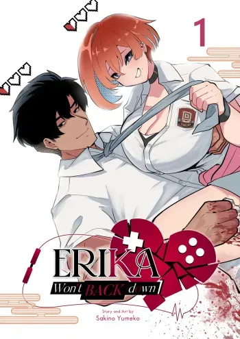 Erika Won't Back Down manga cover
