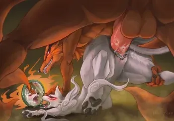 [Tenebscuro] Amaterasu x Kurama (Okami/Naruto) manga cover