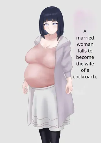 A married woman falls into the role of a cockroach wife manga cover
