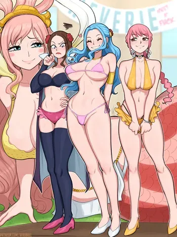 [Afrobull] ORGY AT THE REVERIE! (One Piece) manga cover
